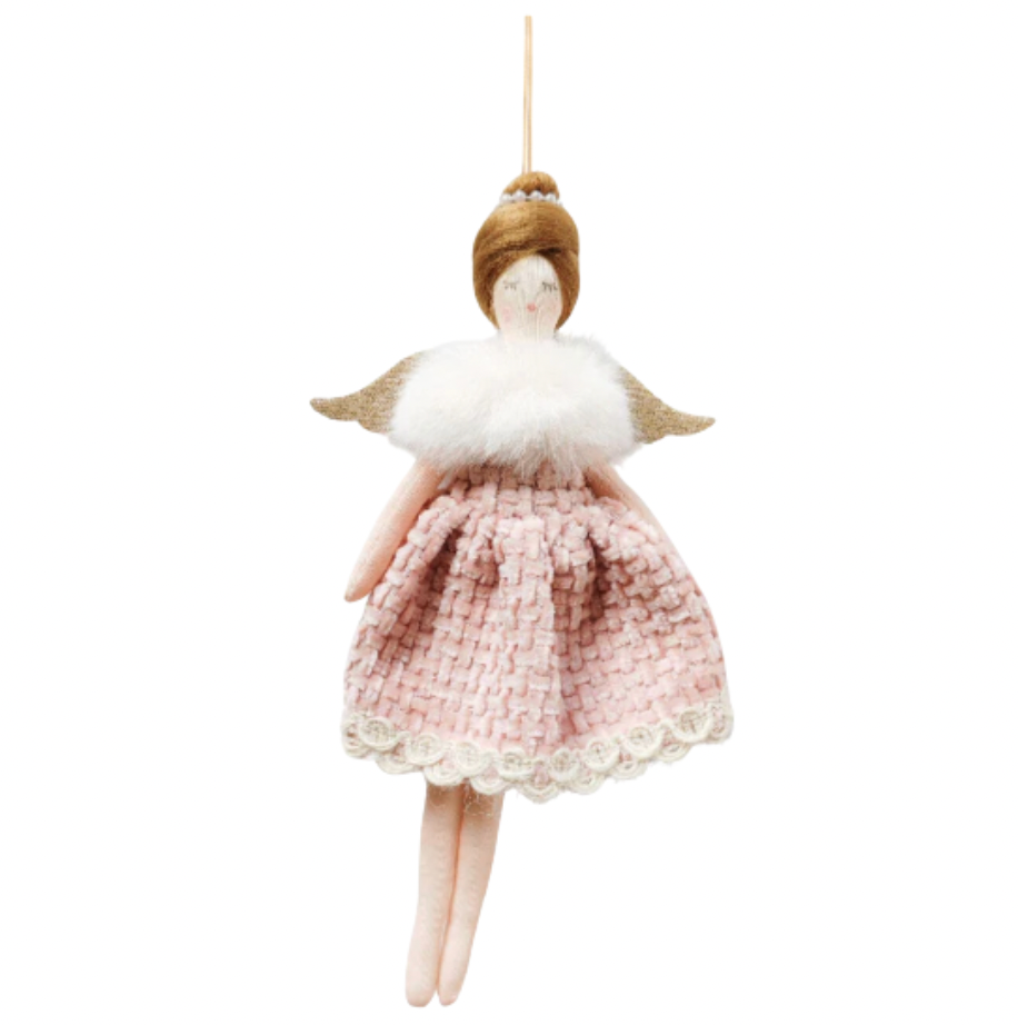 🎄 Elegant (Pink) Angel Hanging Decoration