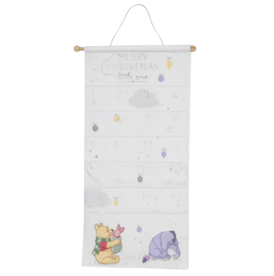 🎄Disney Magical Christmas - Pooh & Friends Fabric Calender Countdown