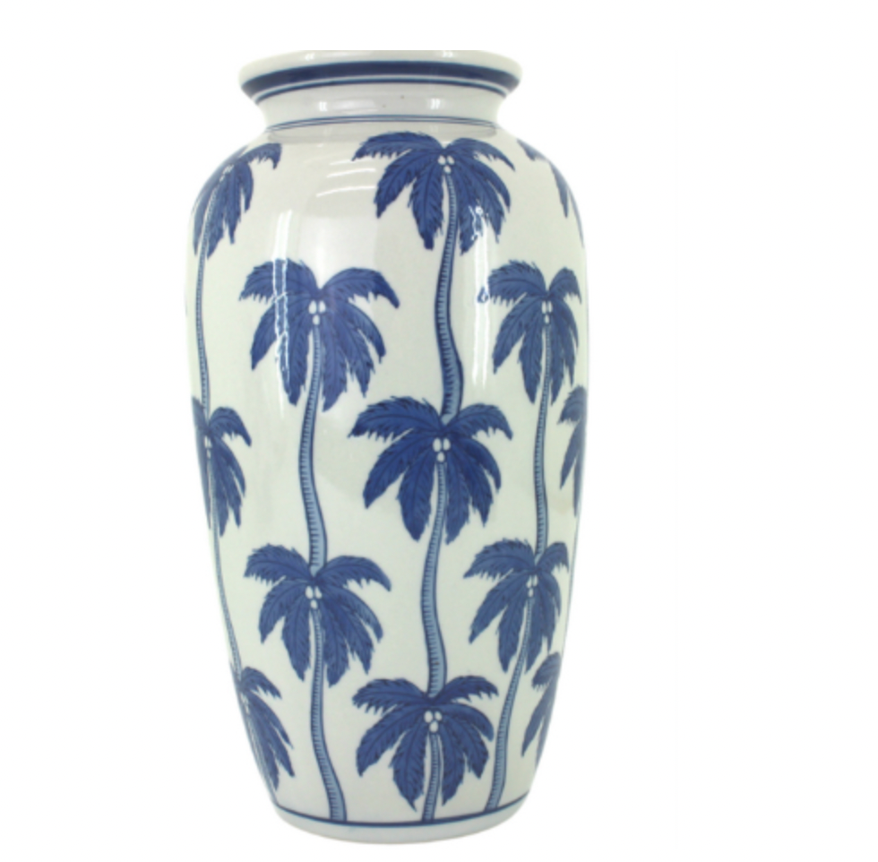 Hampton All Palm Vintage Look Vase