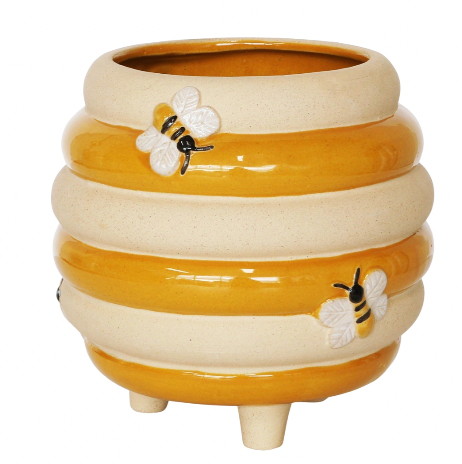 Beehive Planter Honeycomb & Sand - 2 sizes available