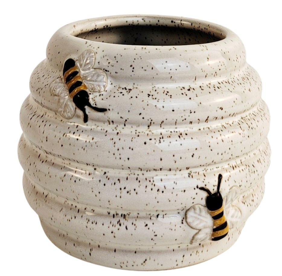 Beehive Planter White & Sand - 2 sizes available