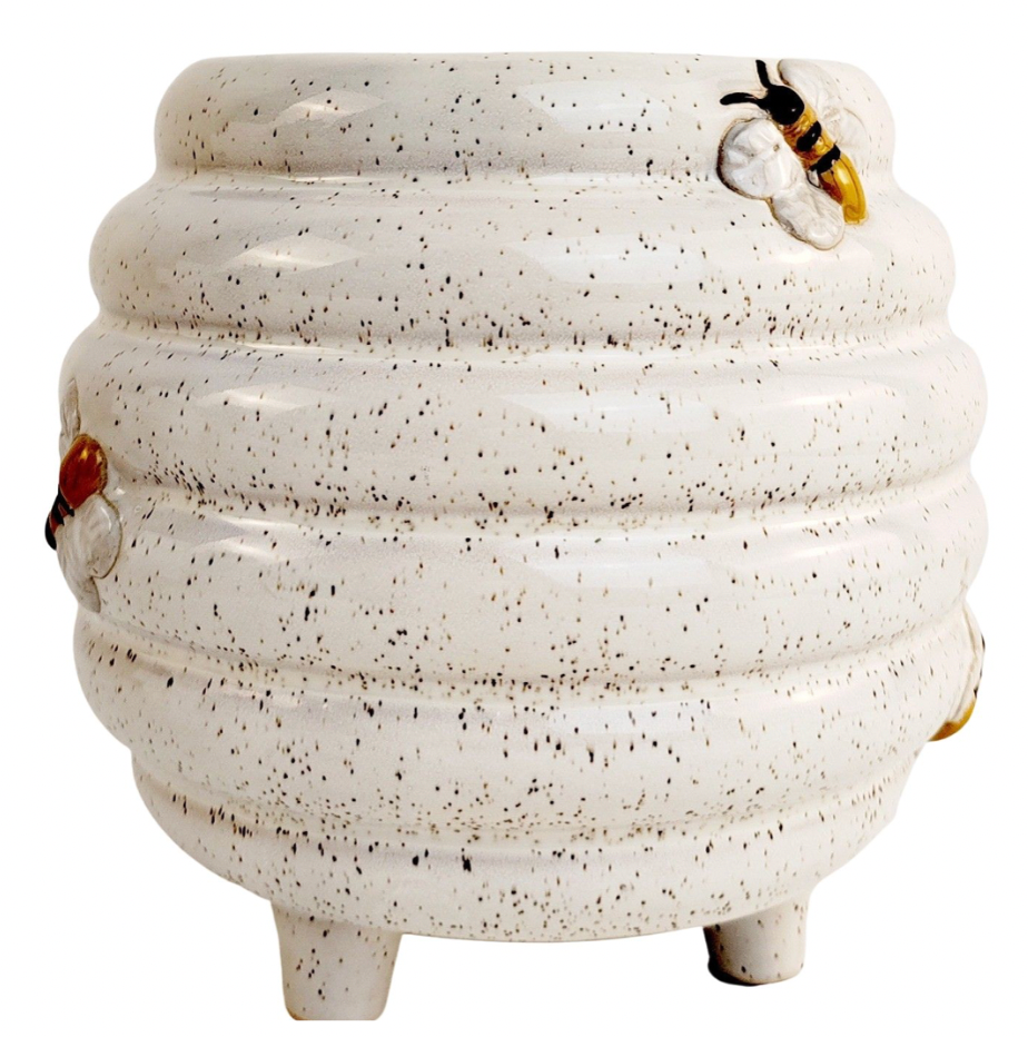 Beehive Planter White & Sand - 2 sizes available