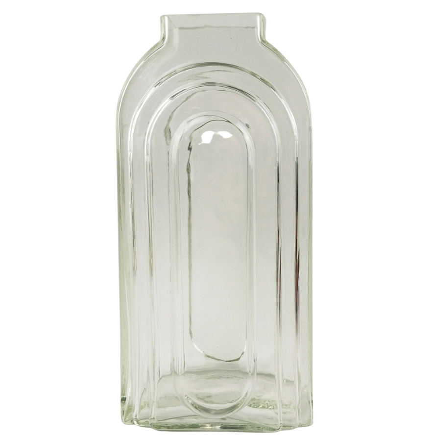 Tommy Tall Clear Glass Vase