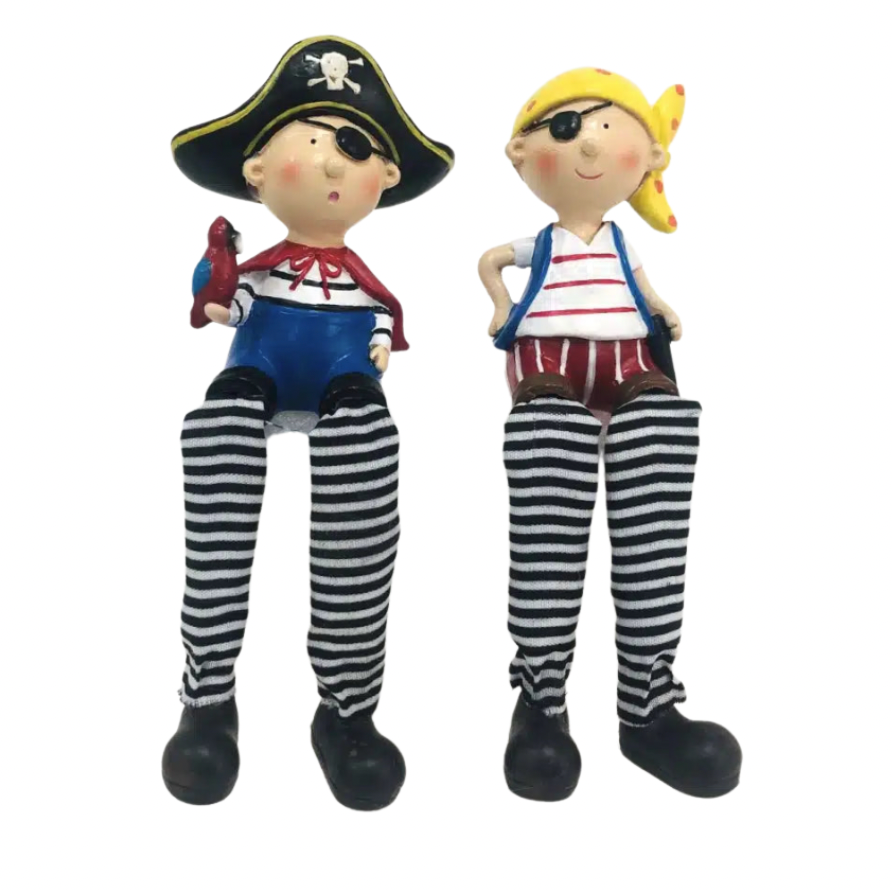 Pirate Shelf Sitters - Felix & Augie