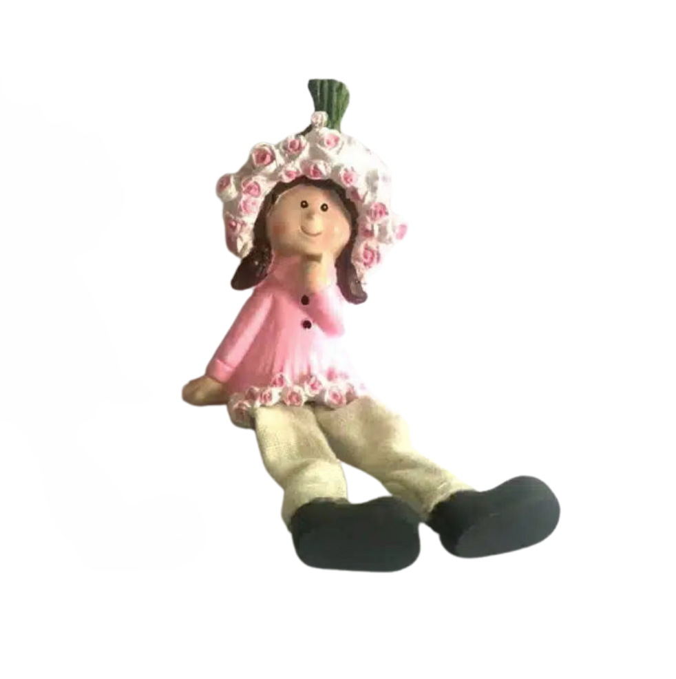 Rose Head Shelf Sitters - Robbie & Suz