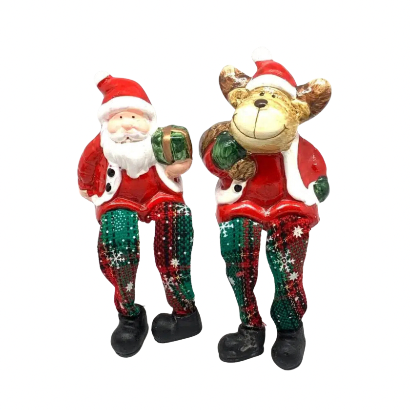 🎄Christmas Shelf Sitters - Reindeer & Santa