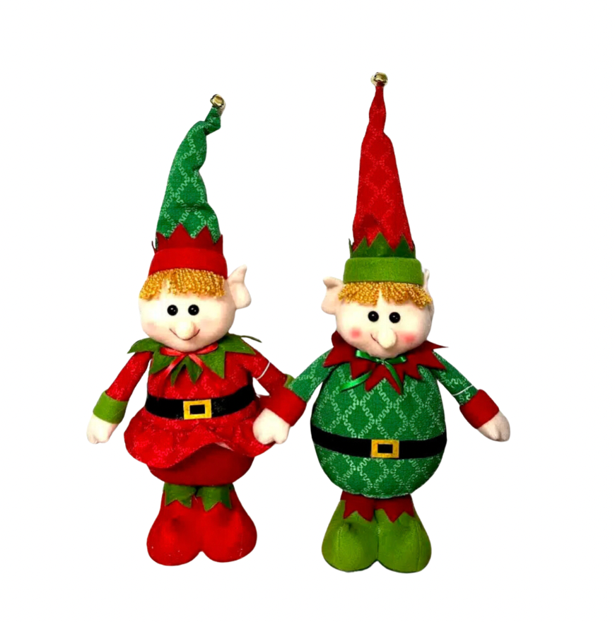 🎄Ezra & Eden the Elf - 55cm Standing