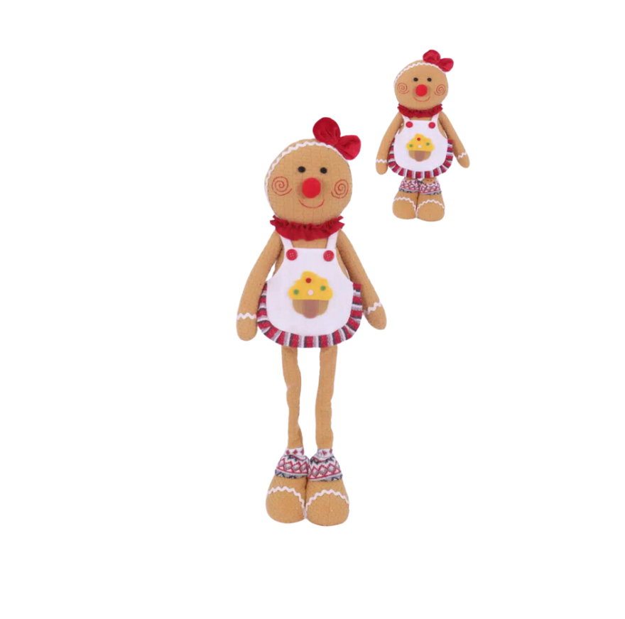 🎄Gabrielle the Gingerbread - Telescope Adjustable Leg 76cm