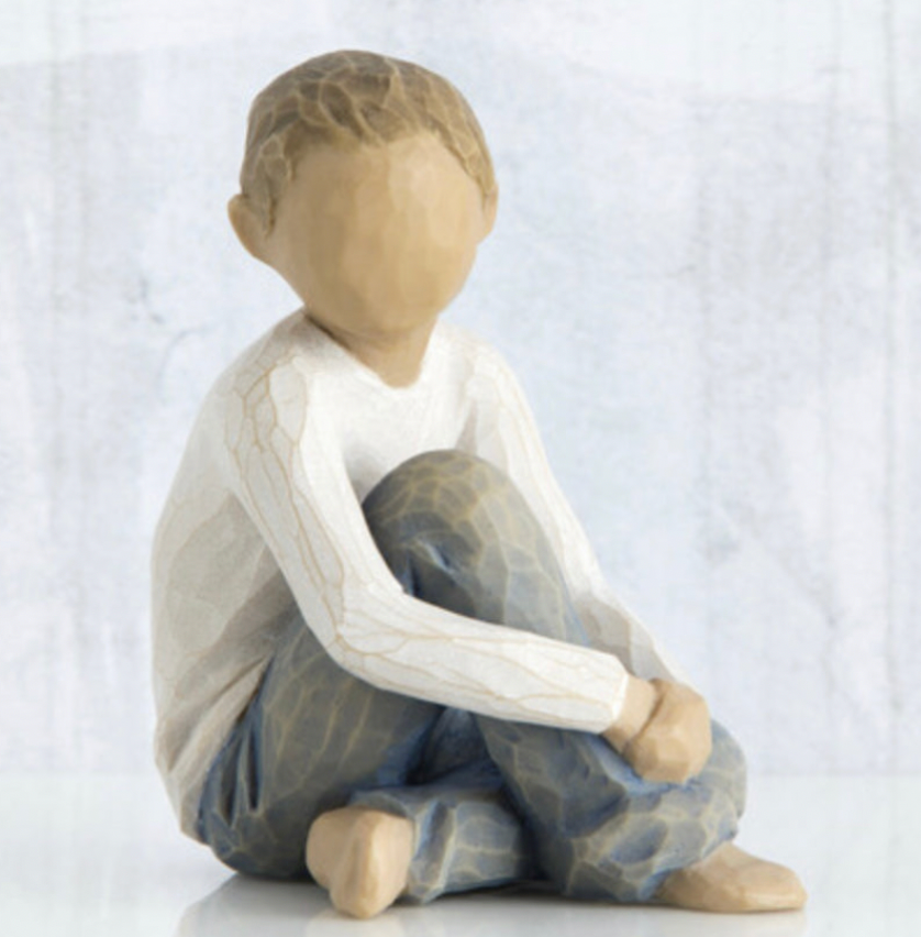 Caring Child Figurine