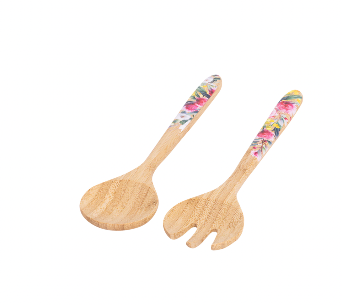 Native Blooms - Salad Servers