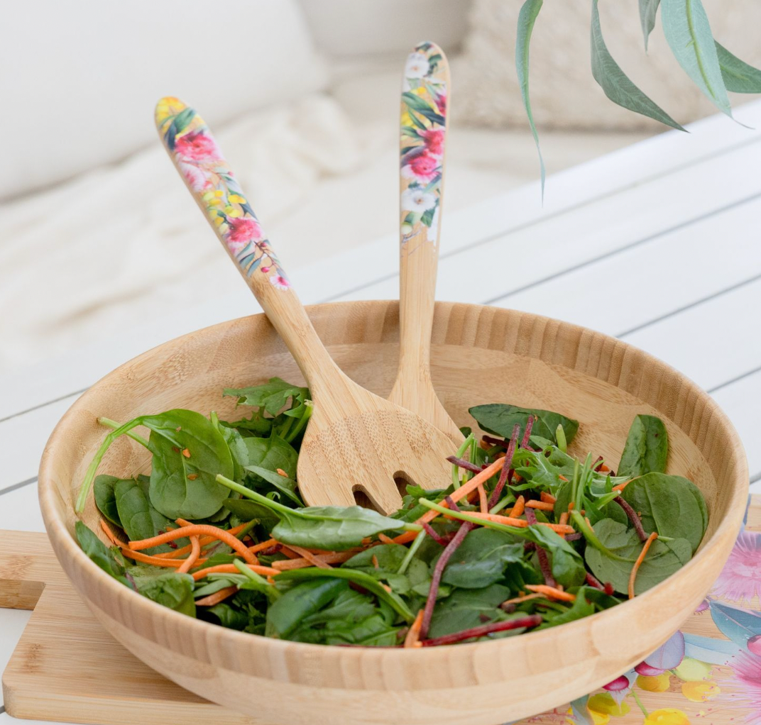 Native Blooms - Salad Servers