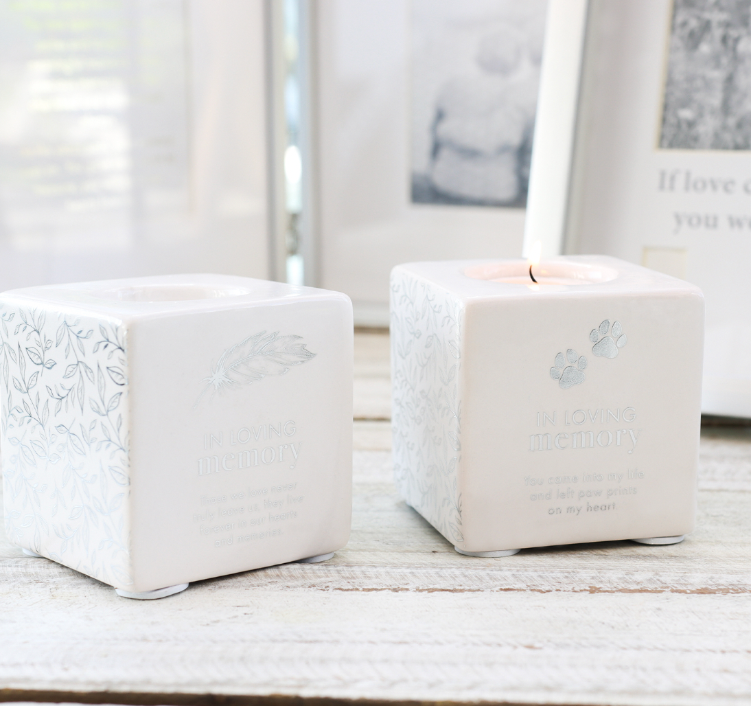 Sympathy Pet In Loving Memory Candle Holder