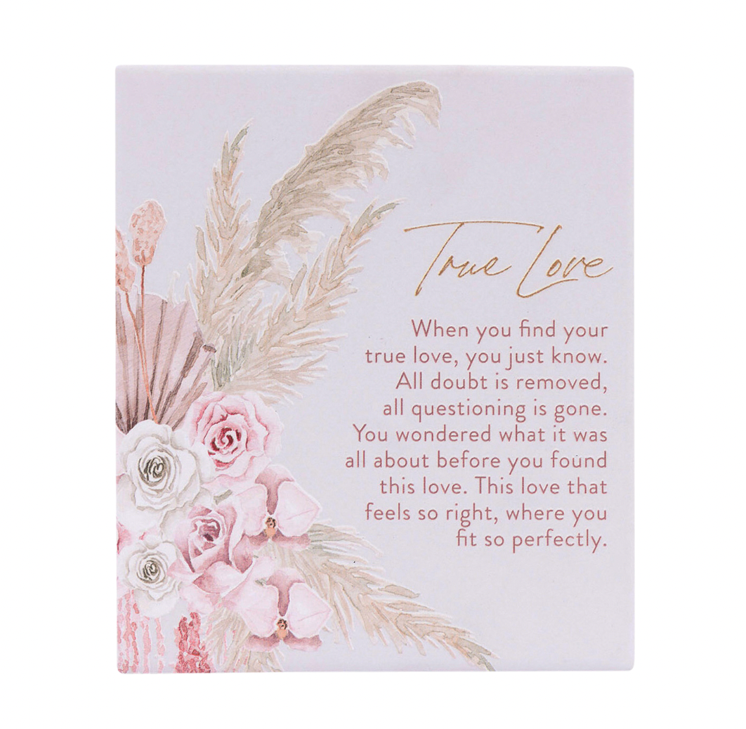 Pink Wedding True Love Verse