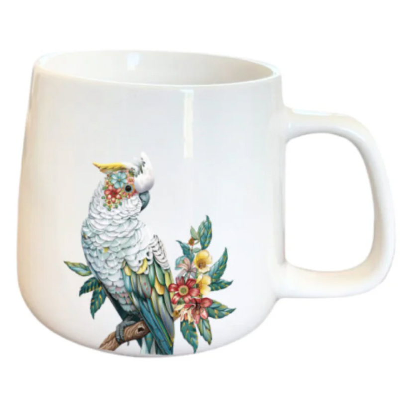 Australian Animal 315ml Ceramic Mug - Cockatoo