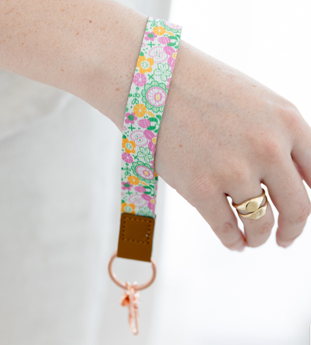 Teacher Wristlet Keychain - 2 designs