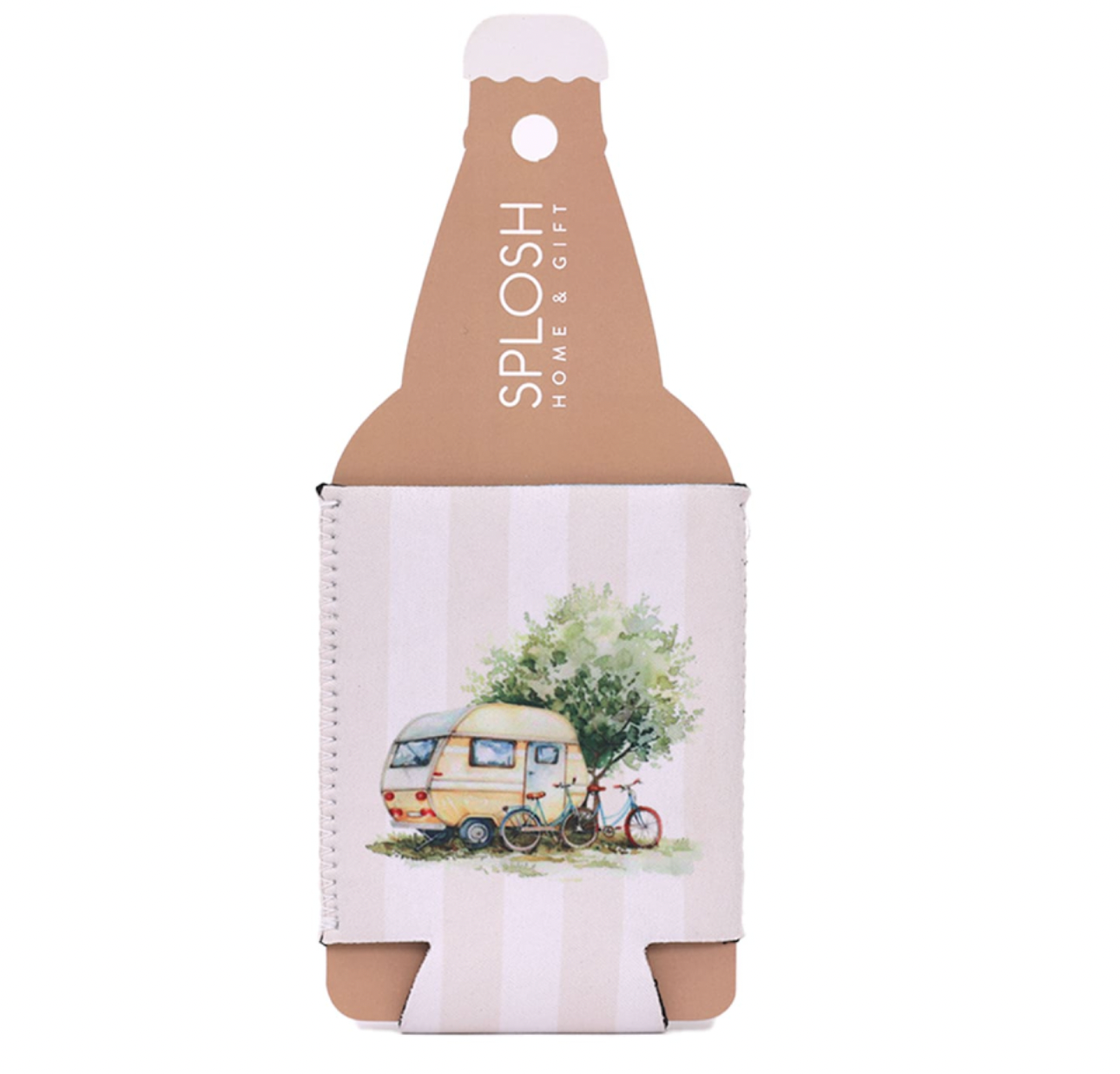 Caravan On The Road Stubby Cooler