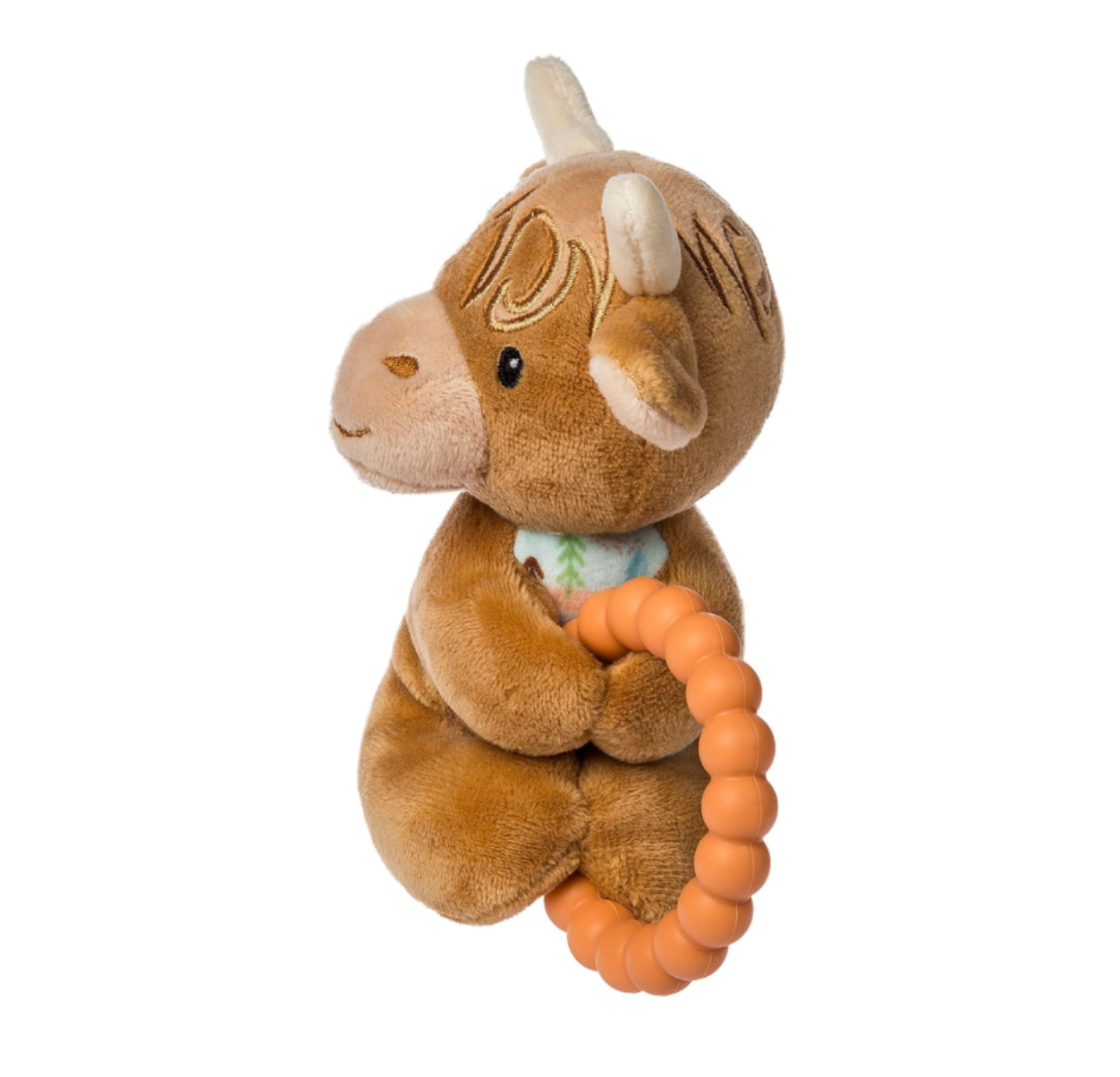 Mary Meyer Hetty Highland Cow Teether Rattle