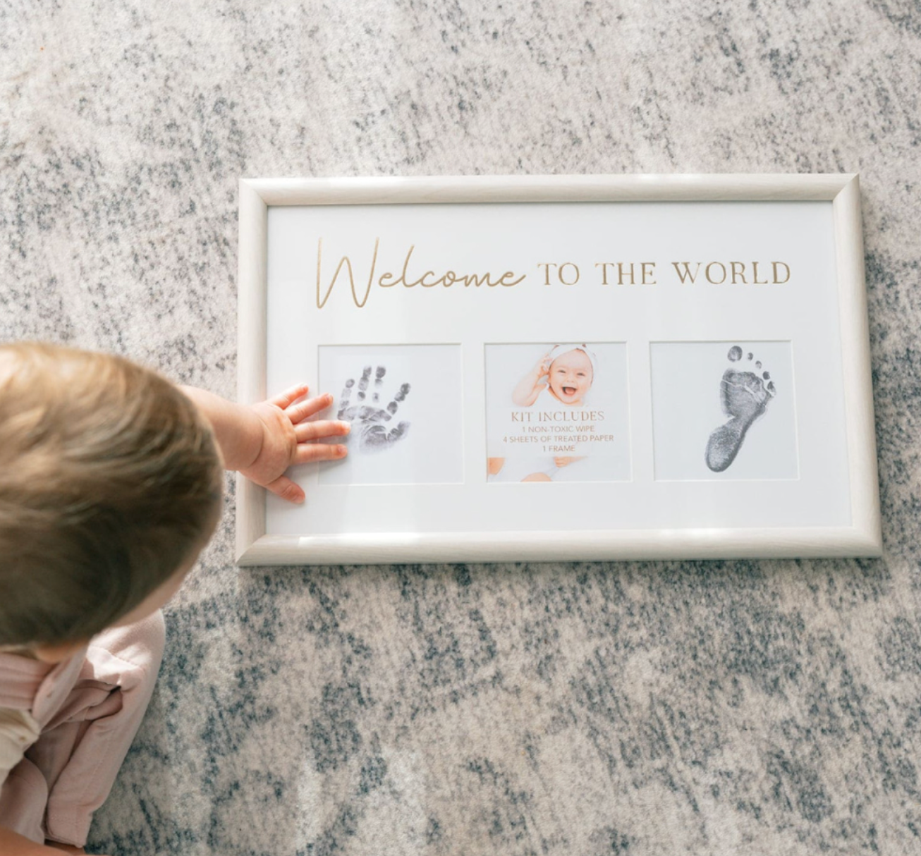Tiny Wonders Handprint & Footprint Frame Kit