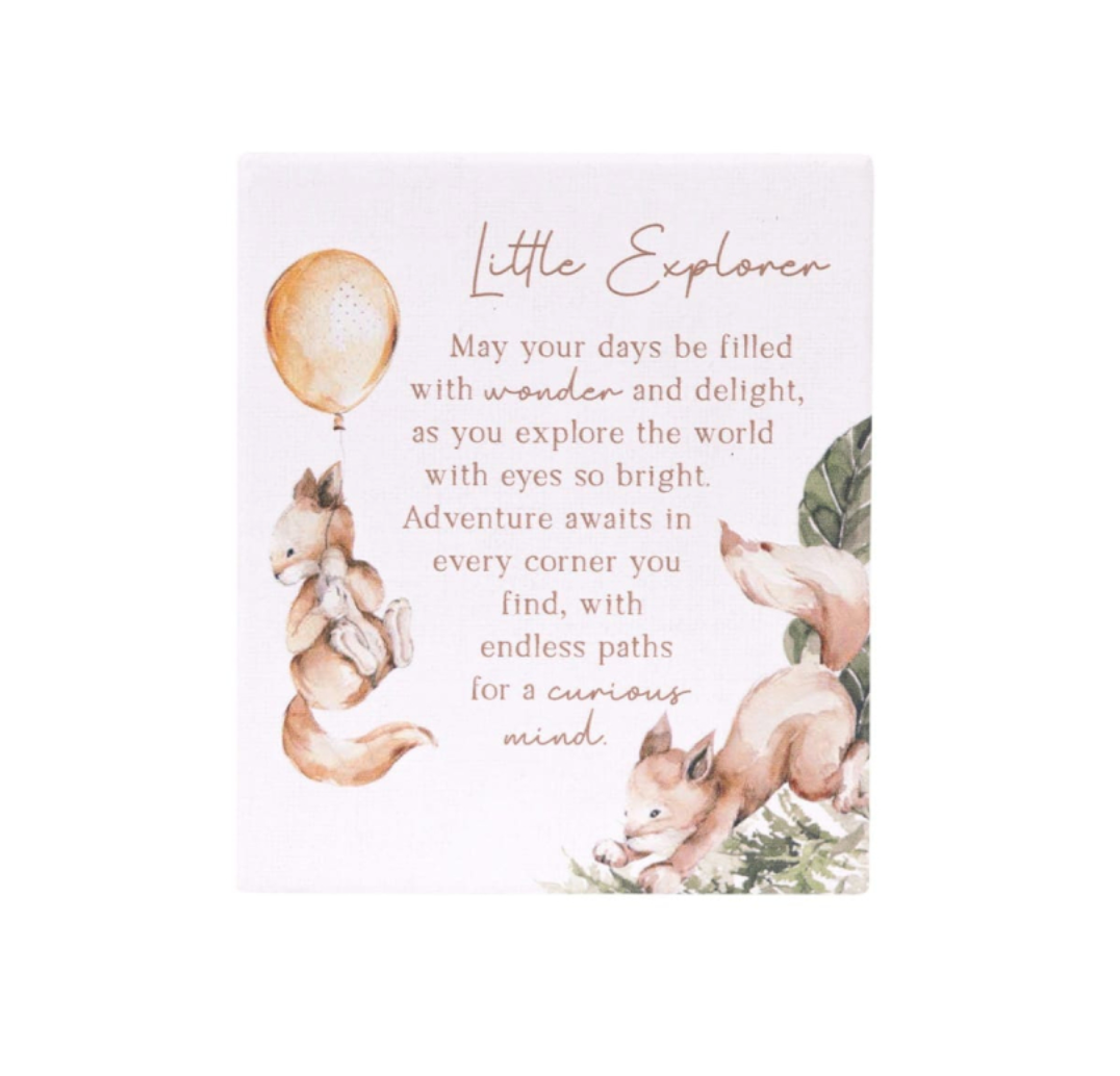 Tiny Wonders Explorer Ceramic Verse