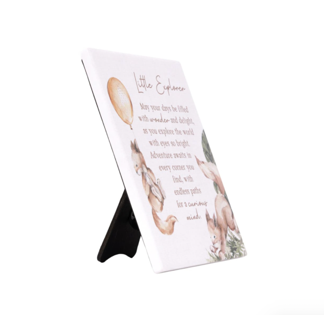 Tiny Wonders Explorer Ceramic Verse