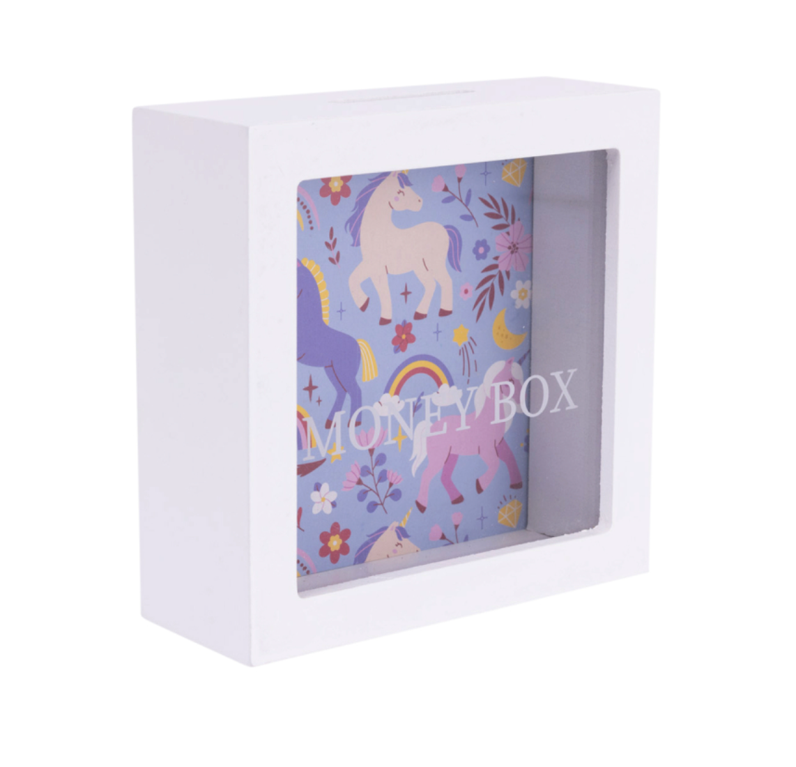 Kids Blank Unicorn Money Box