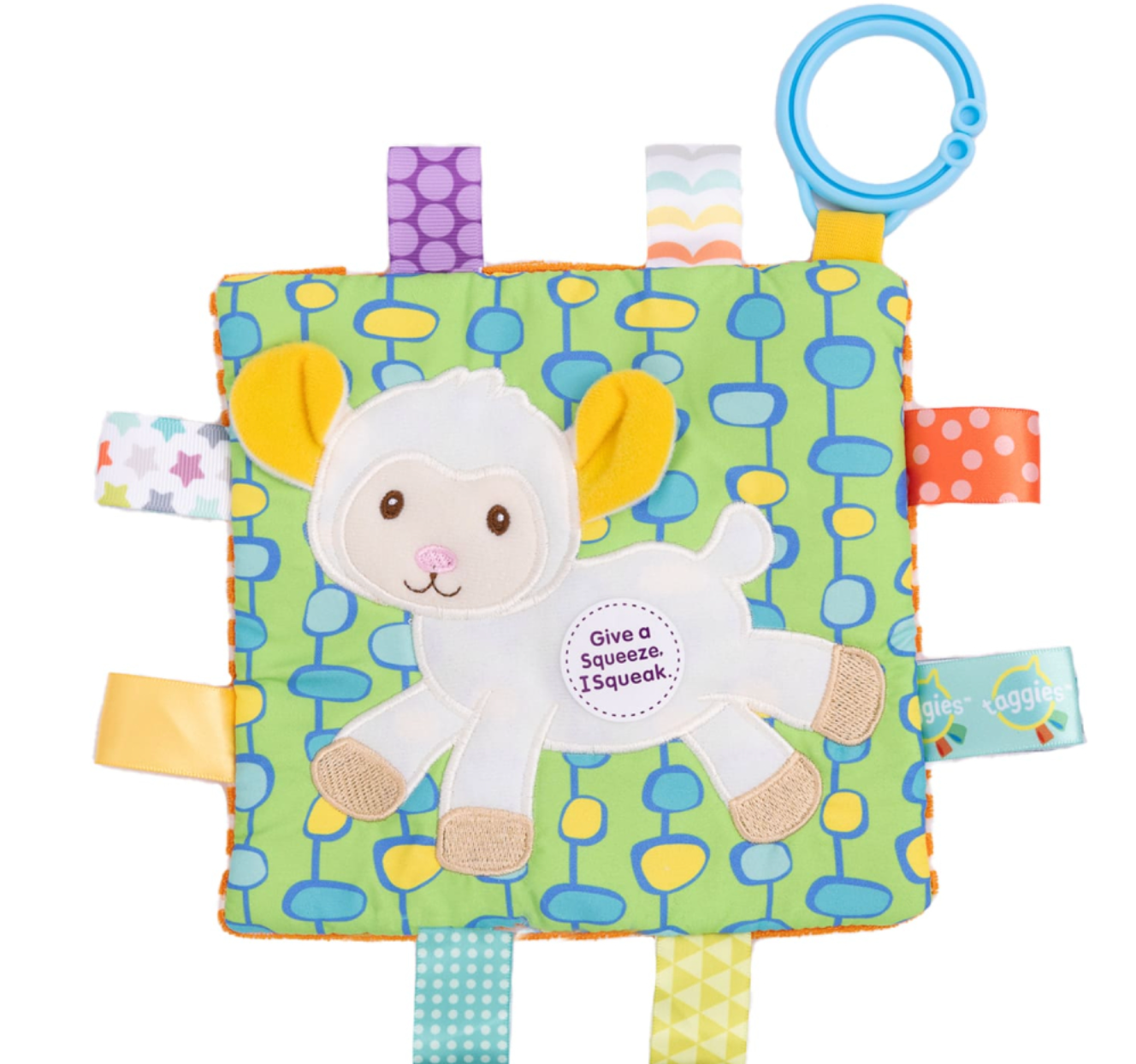 Mary Meyer Taggies Sherbert Lamb Crinkle Me