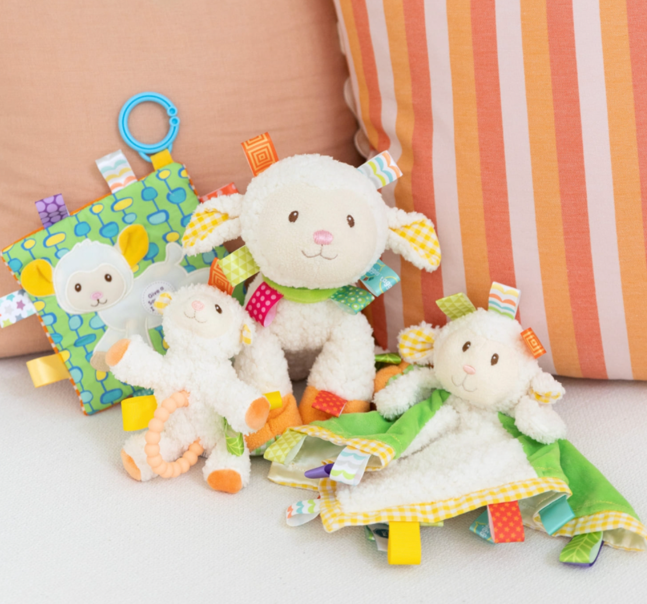 Mary Meyer Taggies Sherbert Lamb Crinkle Me