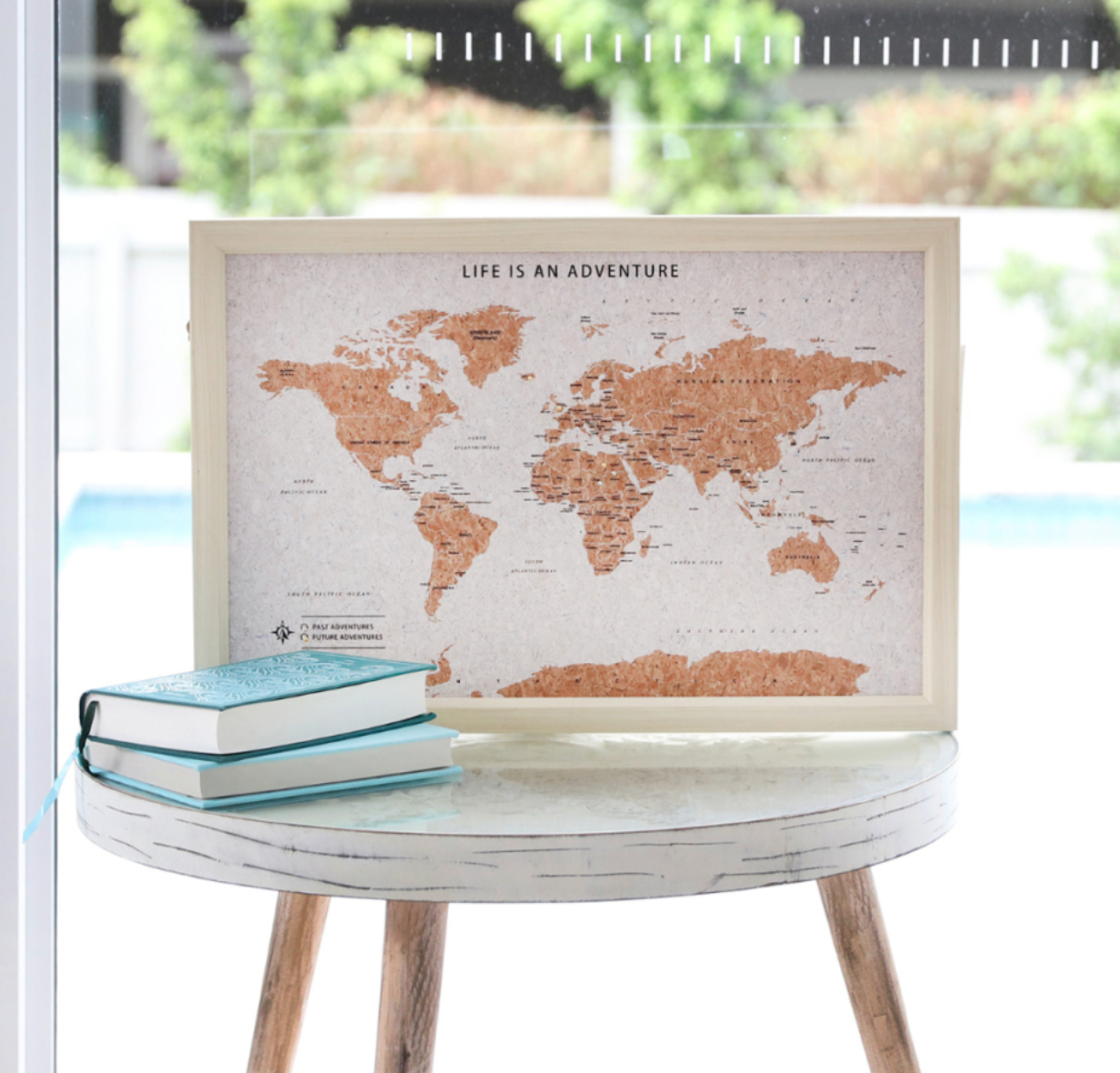 Travel Board Small Map - World