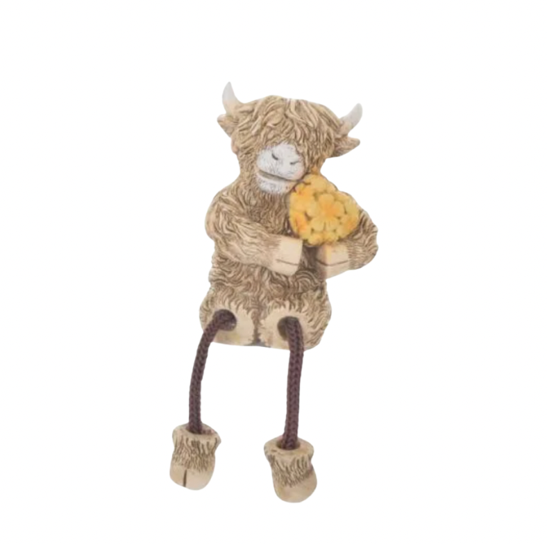 Highland Cow Dangly Legs - 3 Designs