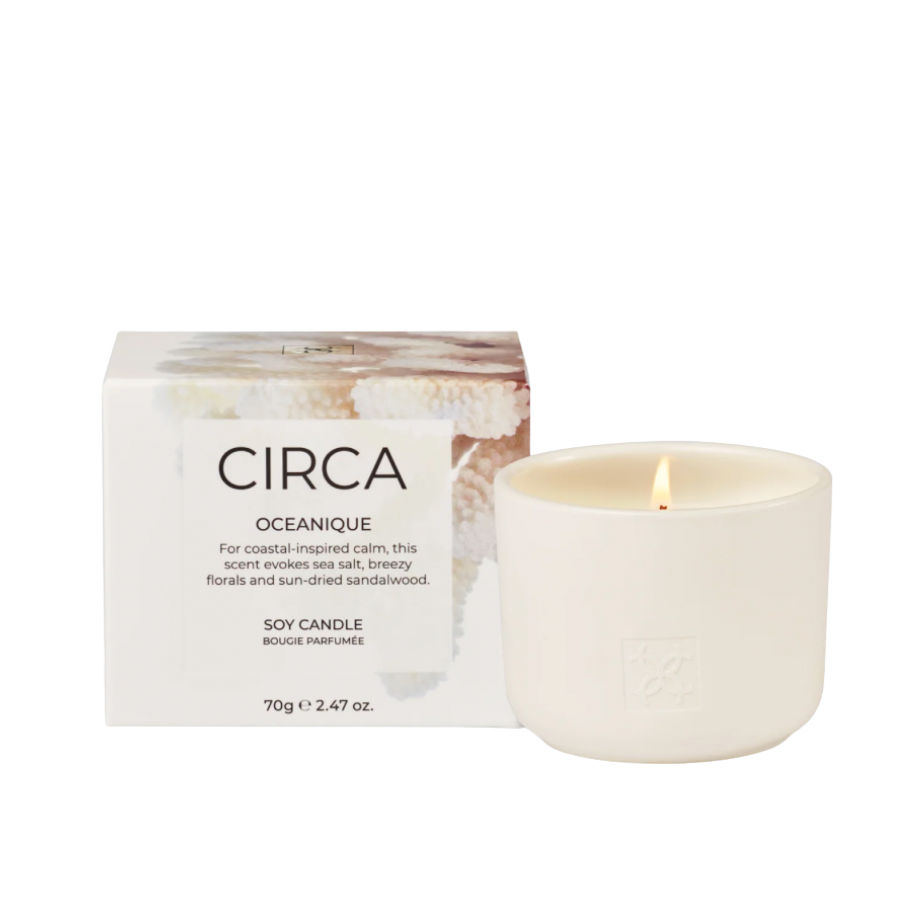 Oceanique Soy Candle - 2 Sizes