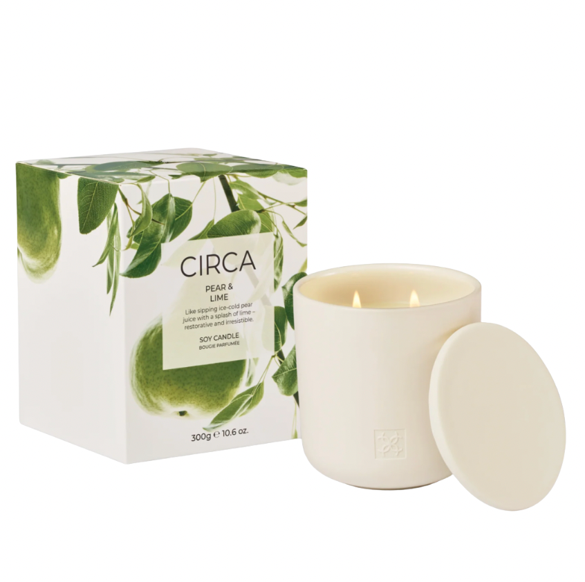 Pear & Lime Soy Candle - 2 Sizes