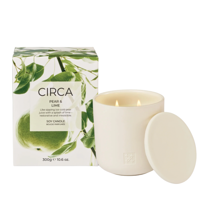 Pear & Lime Soy Candle - 2 Sizes