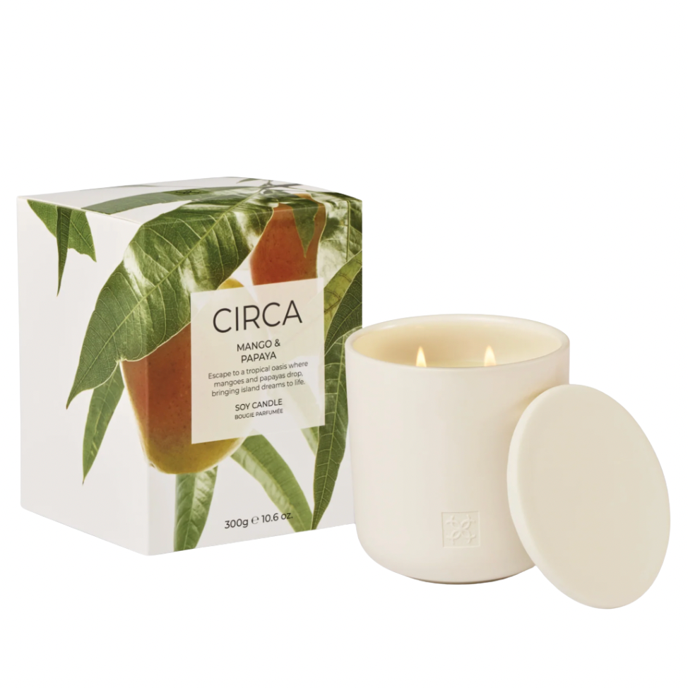 Mango & Papaya Soy Candle - 2 Sizes
