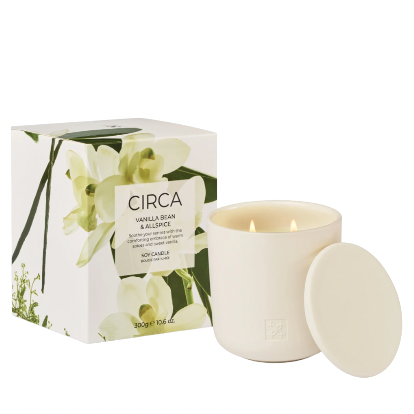 Vanilla Bean & All Spice 300g Soy Candle