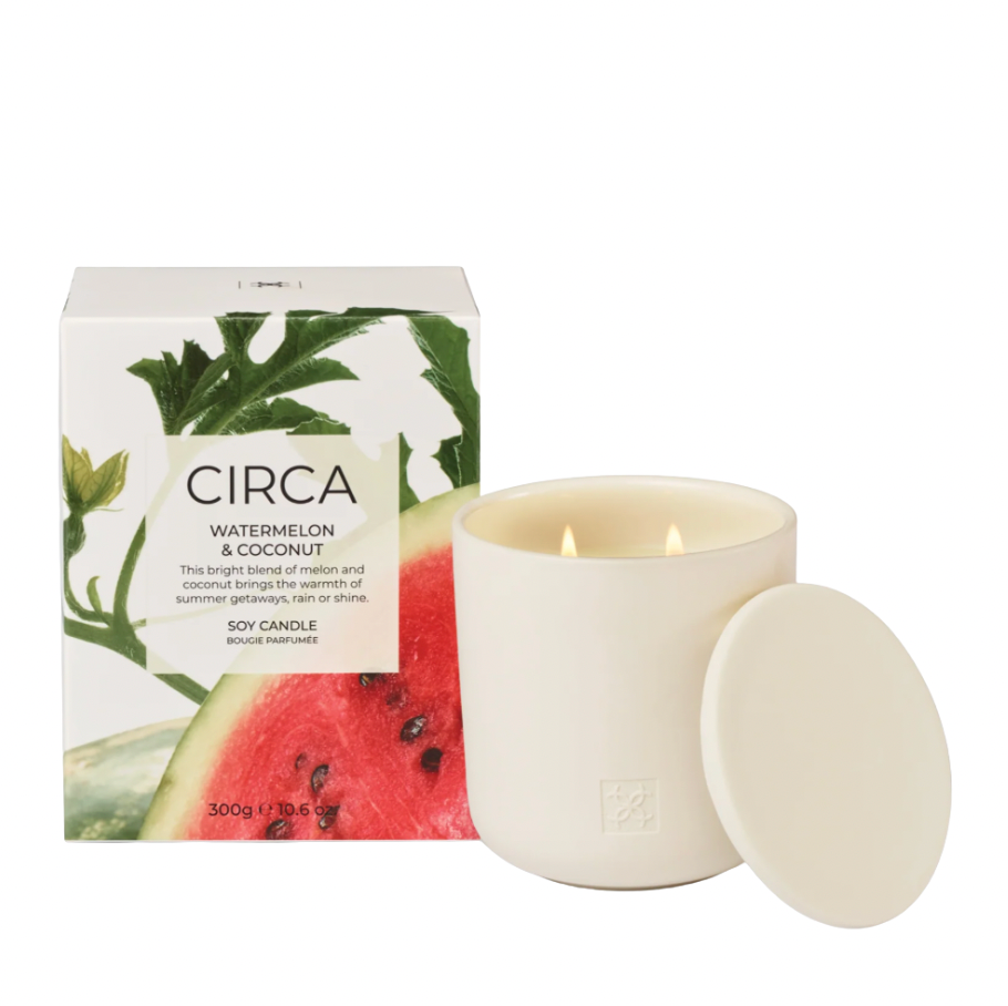 Watermelon & Coconut 300g Soy Candle