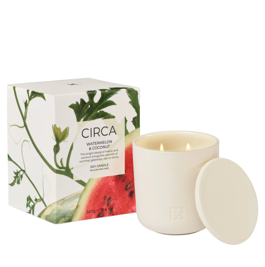 Watermelon & Coconut 300g Soy Candle