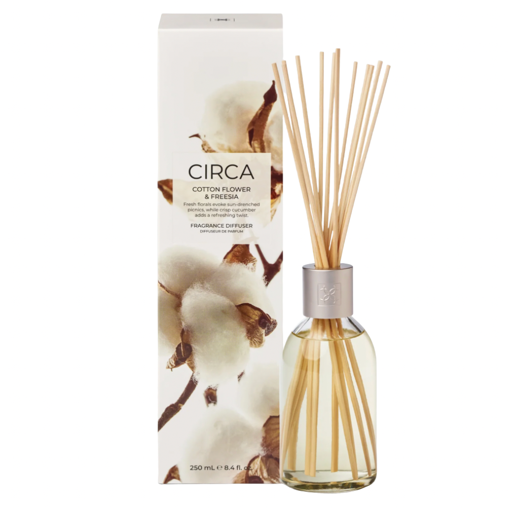 Cotton Flower & Freesia 250mL Fragrance Diffuser