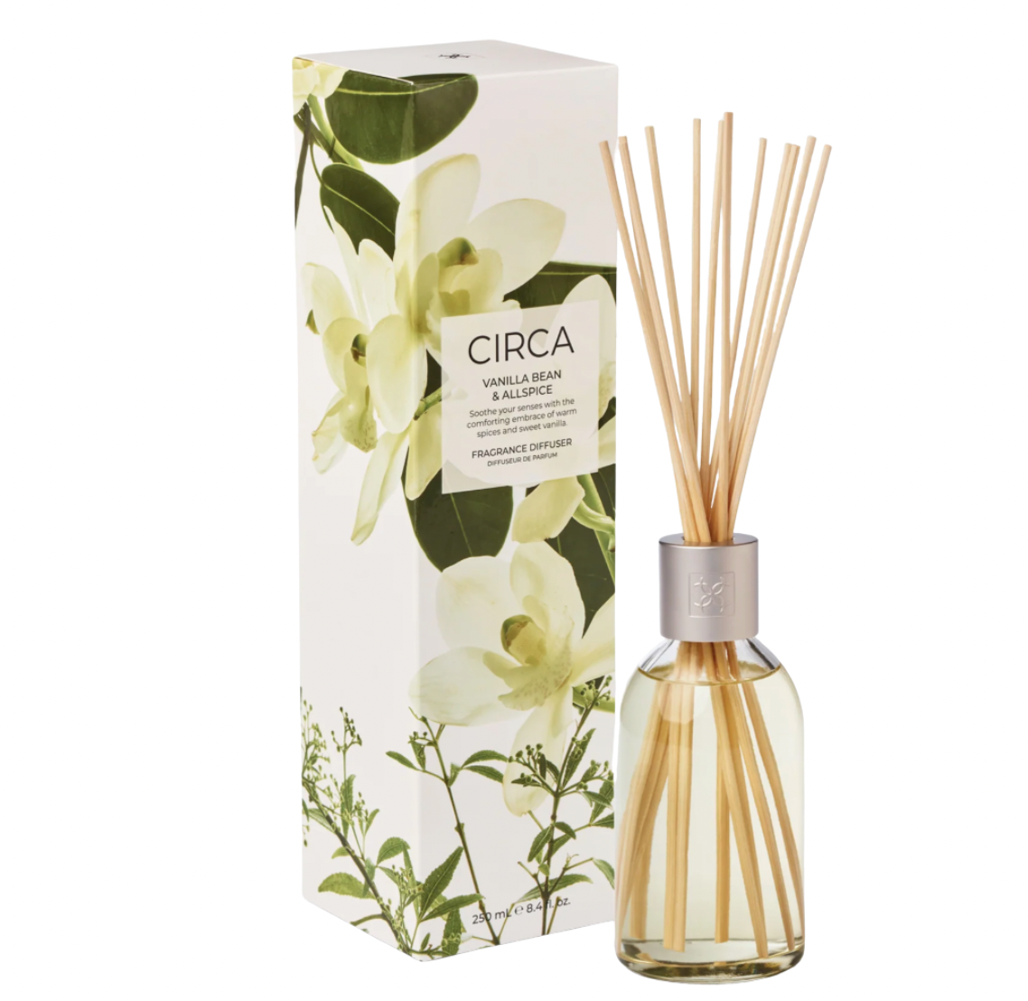 Vanilla Bean & Allspice 250mL Fragrance Diffuser