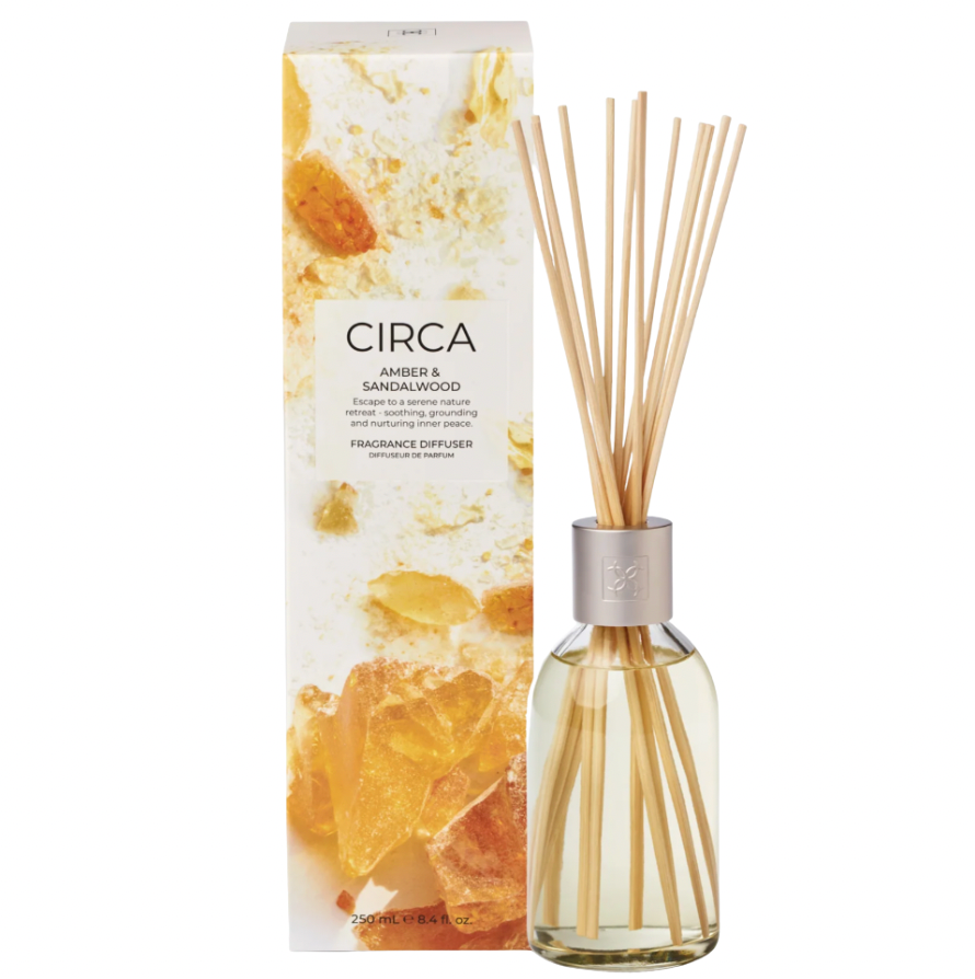 Amber & Sandalwood 250mL Fragrance Diffuser