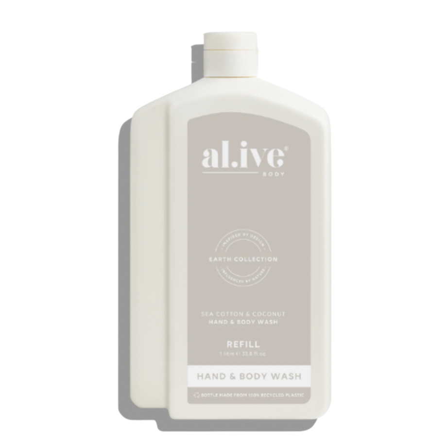 1L Wash Refill - Sea Cotton & Coconut (New packaging)