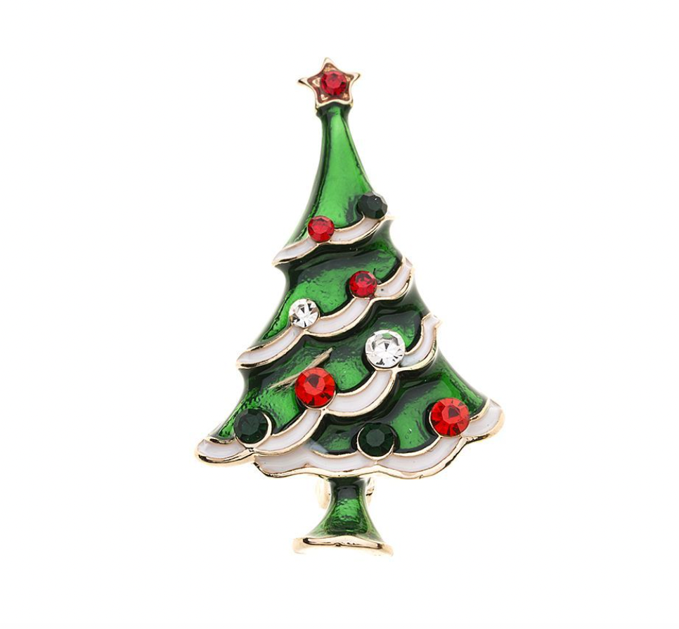 🎄Christmas: Christmas Tree Brooch