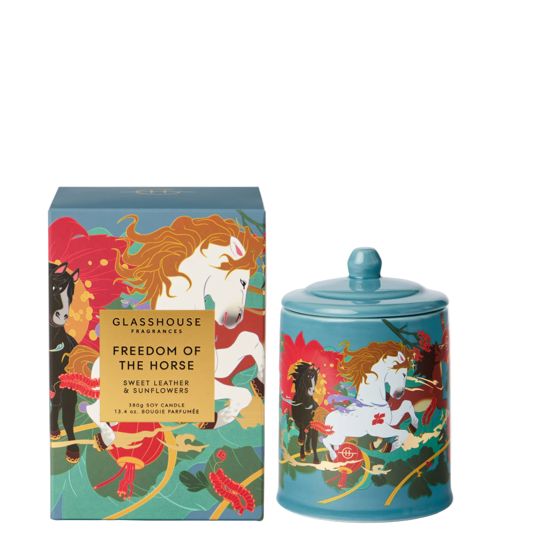 Limited Edition - Freedom of the Horse 380g Soy Candle