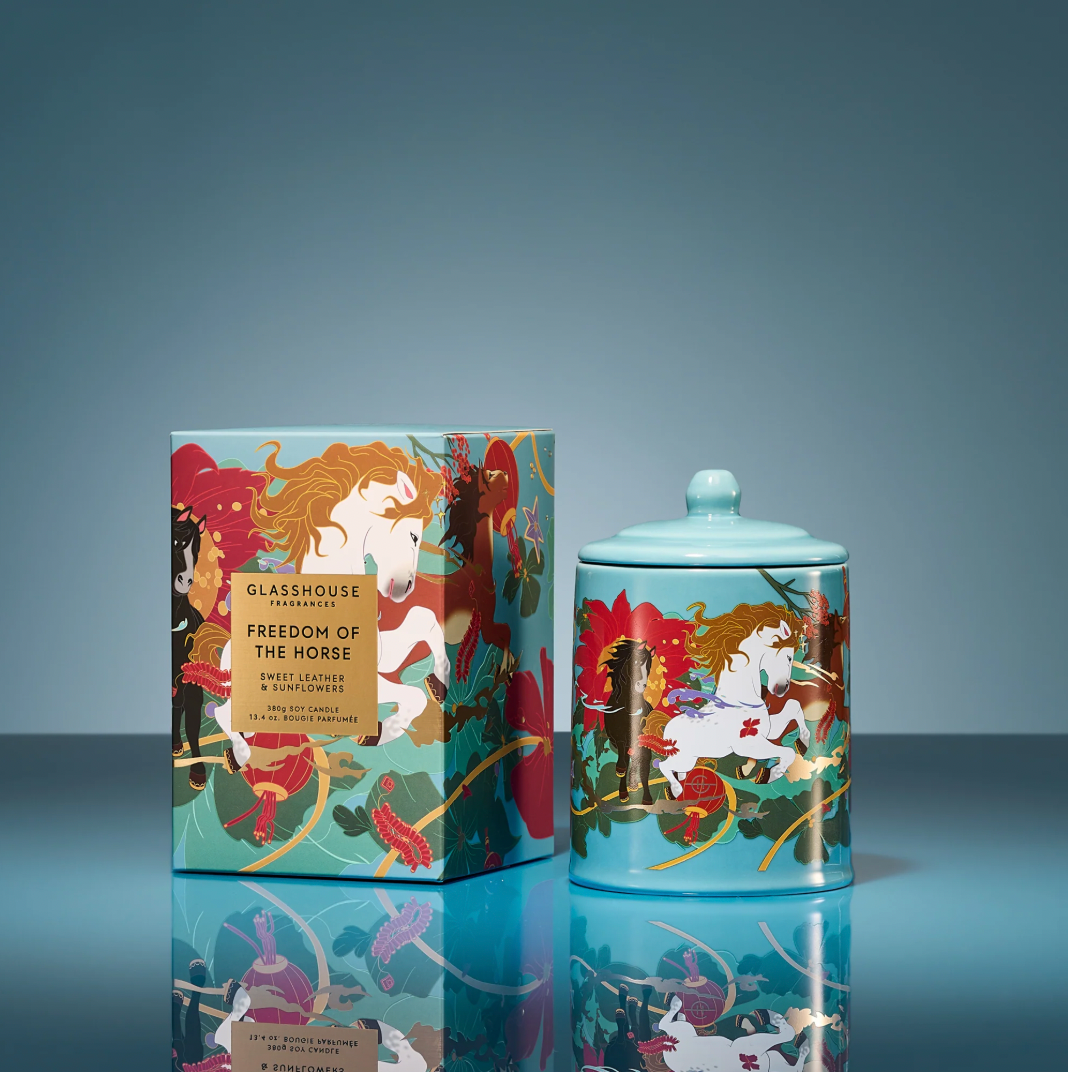 Limited Edition - Freedom of the Horse 380g Soy Candle