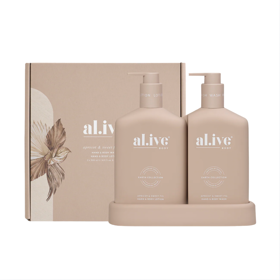 Wash & Lotion Duo - Apricot & Sweet Fig