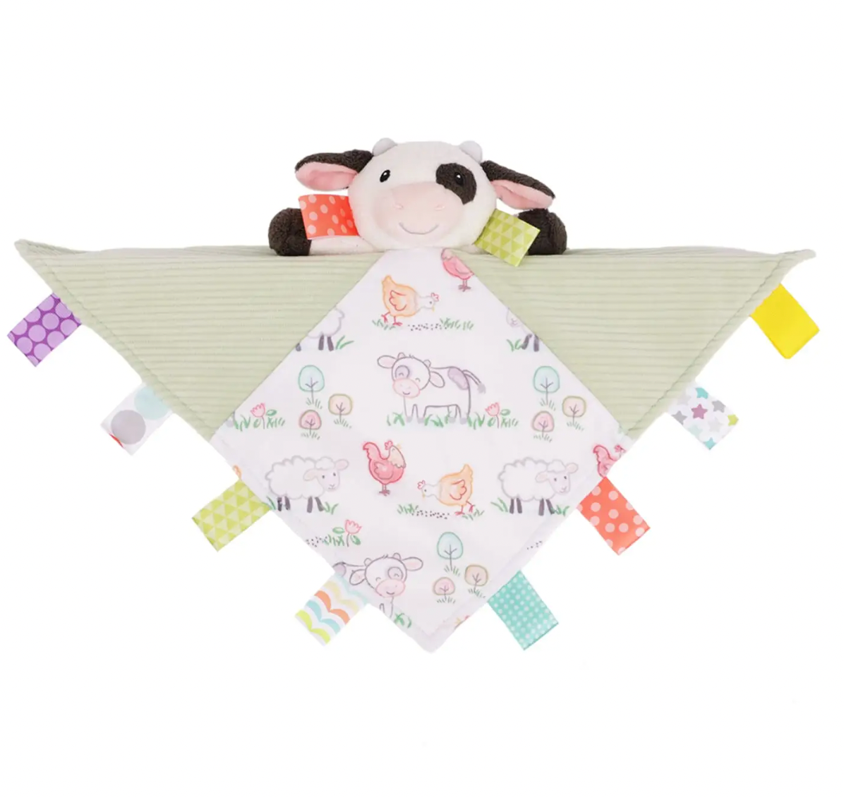 Mary Meyer Taggies - Buttercup Cow Charachter Blanket