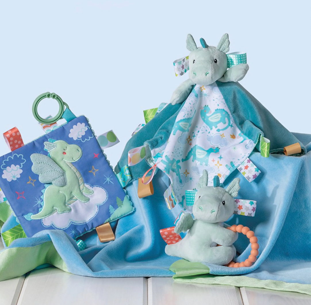 Mary Meyer Taggies - Drax Dragon Character Blanket