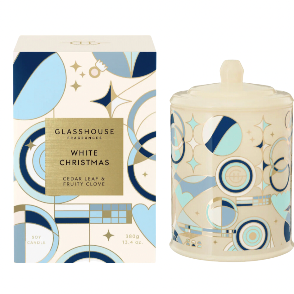 🎄Christmas 380g Soy Candle - White Christmas