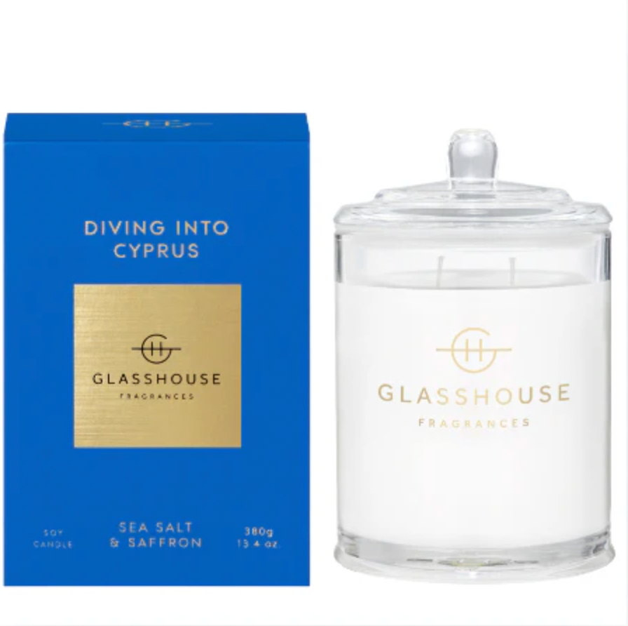 Diving Into Cyprus 380g Soy Candle