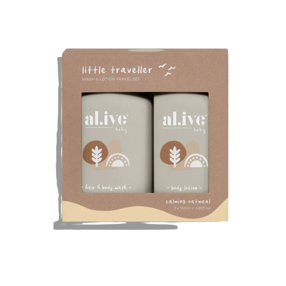 Little Traveller Calming Oatmeal  Travel Set
