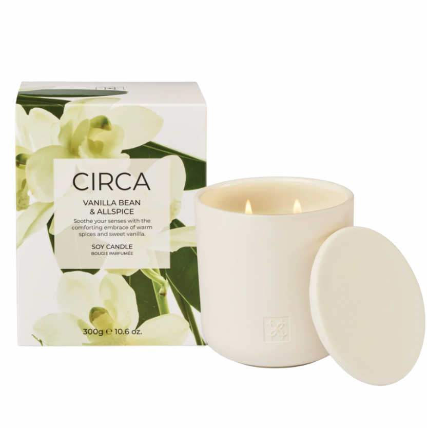 Vanilla Bean & All Spice 300g Soy Candle
